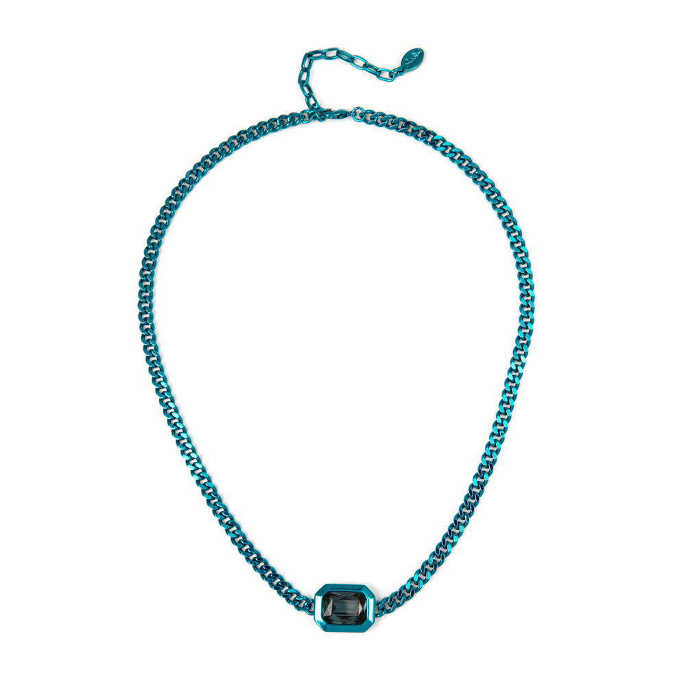 Collana corta Koons - Blu - Sodini Bijoux