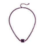 Collana corta Koons - Viola - Sodini Bijoux