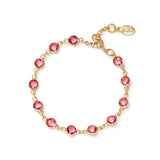 Bracciale con elementi incatenati Nouvelle Vague - Rosa - Sodini Bijoux