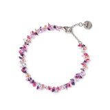 Bracciale con piccoli zirconi Kristall - Viola - Sodini Bijoux