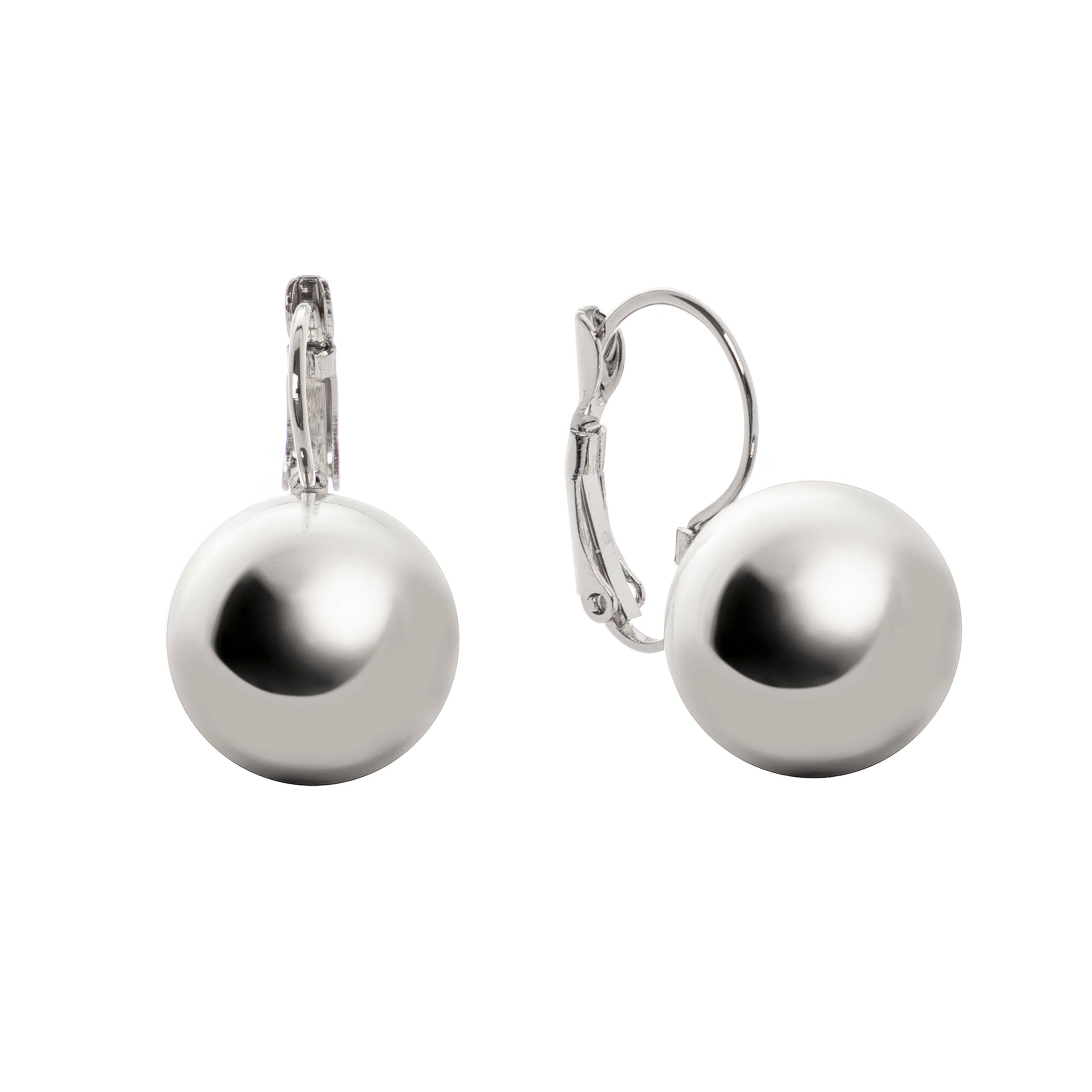 Orecchini grande sfera Sissi - Argento - Sodini Bijoux