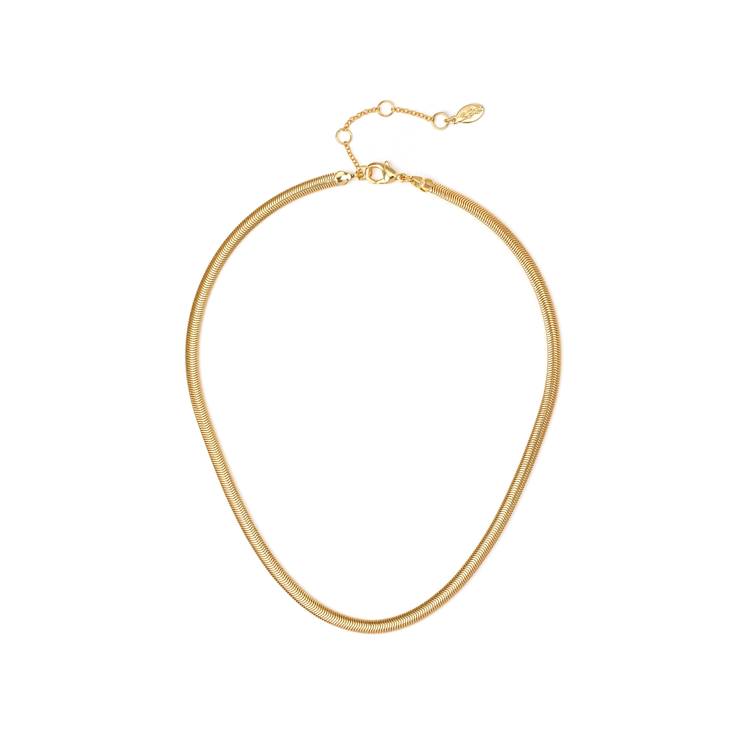 Short serpentine necklace Cleopatra - Gold - Sodini Bijoux