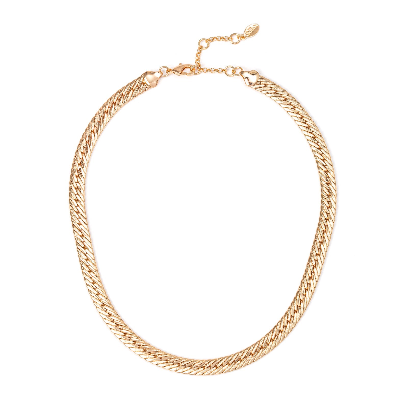 Girocollo a maglia cubana light Chains - Oro - Sodini Bijoux