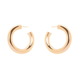 Domus Large Hoop Earrings - Gold - Sodini Bijoux