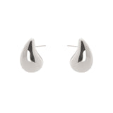 Small Domus Arched Drop Earrings - Silver - Sodini Bijoux