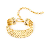 Girocollo choker a rombi Brienne - Oro - Sodini Bijoux