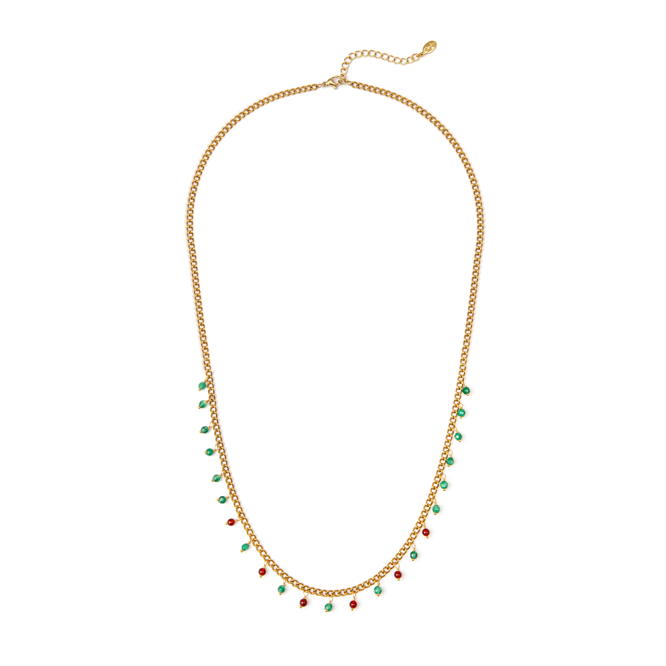 Collana groumette e piccole boule Rio - Multicolor - Sodini Bijoux