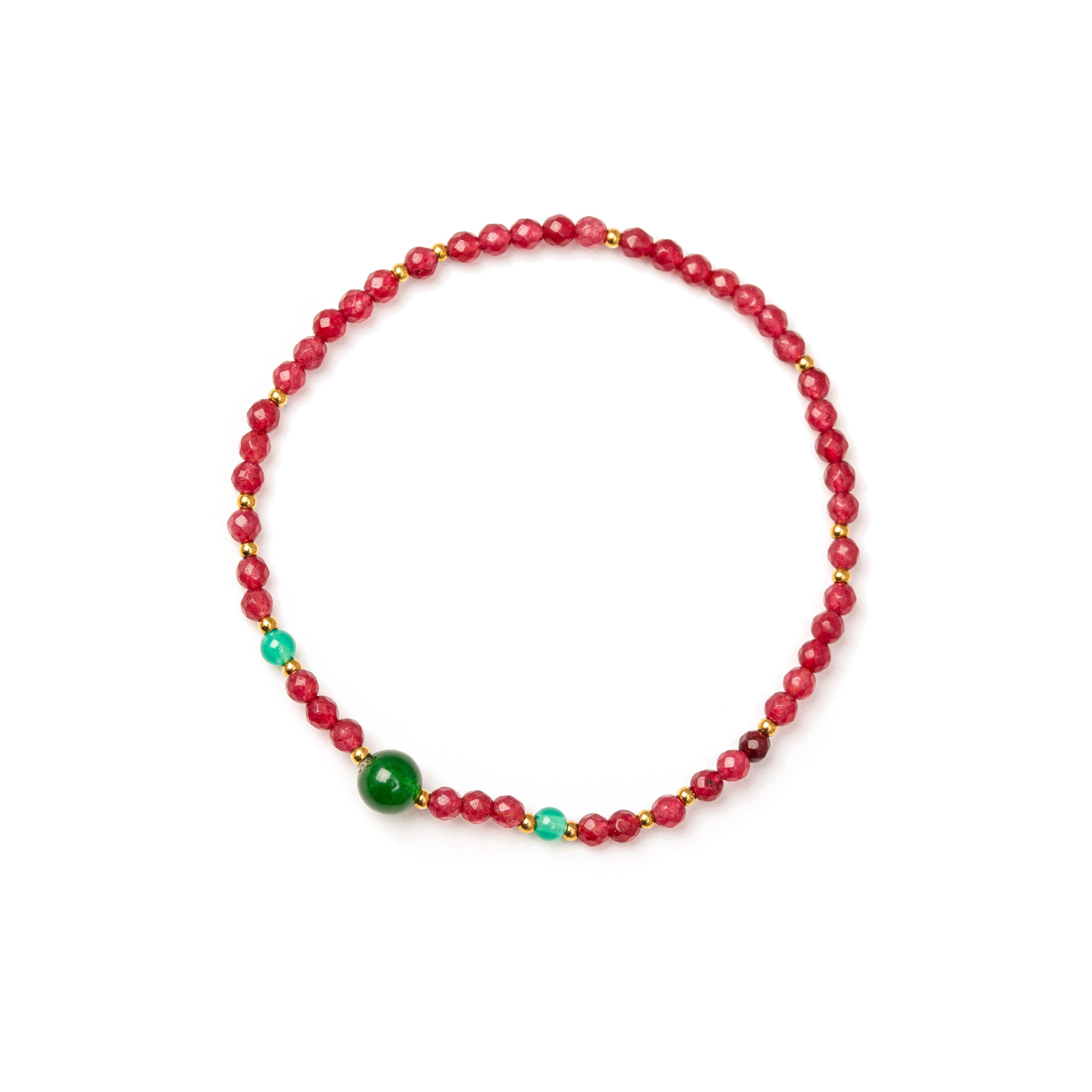 Bracciale elastico perline e boule Rio - Multicolor - Sodini Bijoux