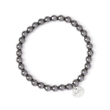 Bracciale elastico con boule Crypto - Grigio - Sodini Bijoux