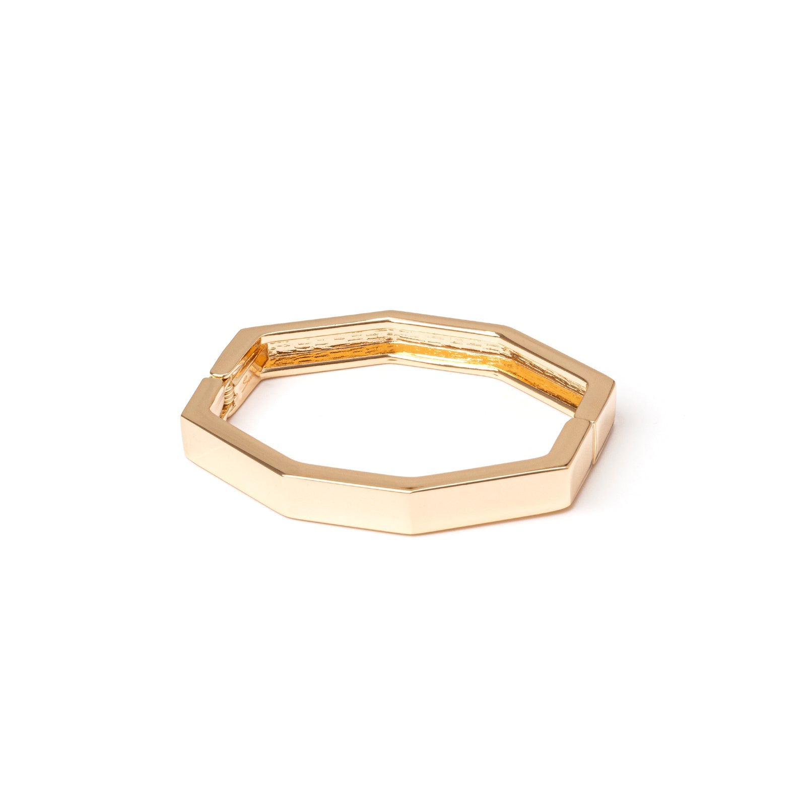 Bracciale bangle ottagonale Domus - Oro - Sodini Bijoux