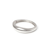 Domus Flared Bangle Bracelet - Silver - Sodini Bijoux