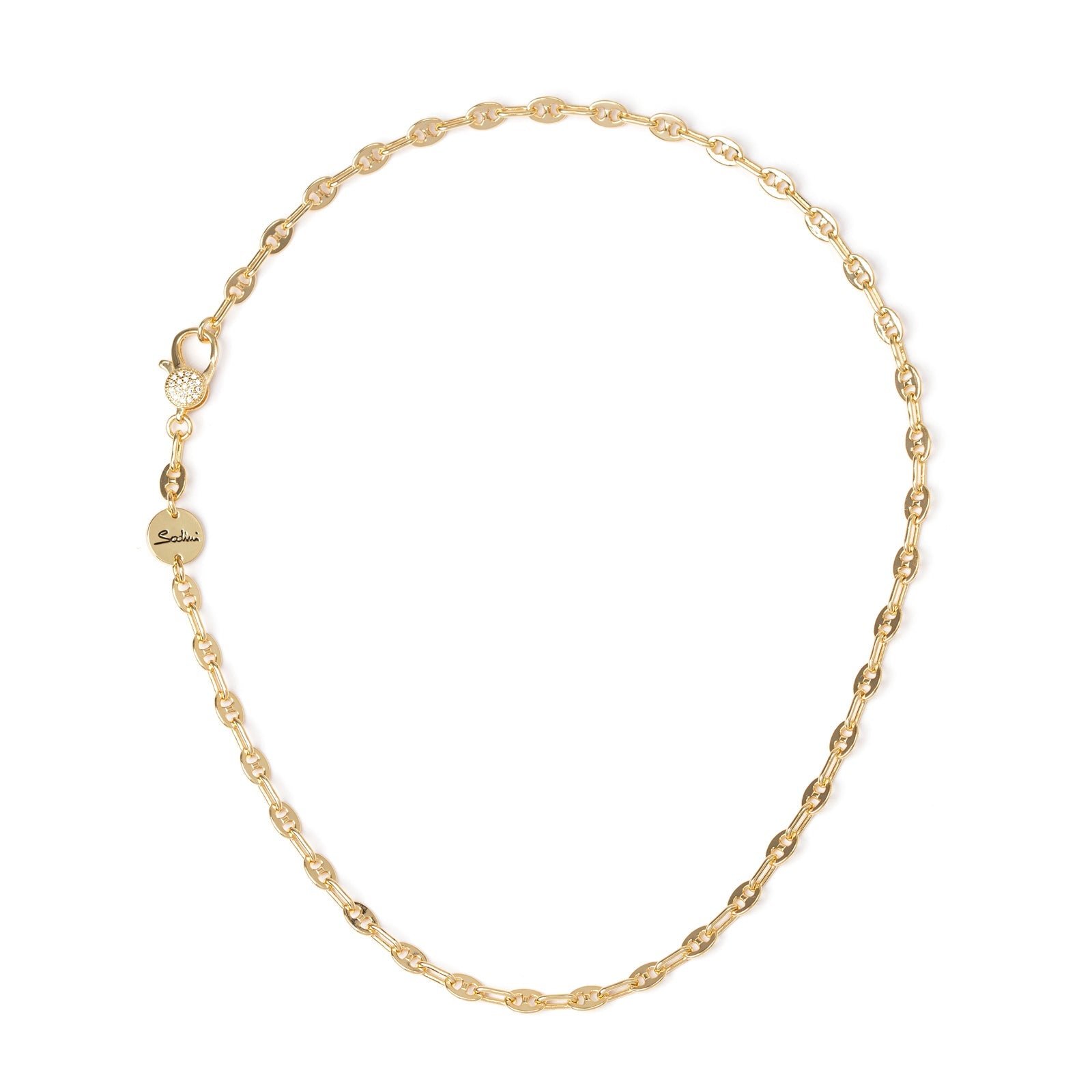 Collana corta maglia marinara Cara - Oro - Sodini Bijoux