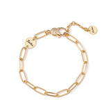 Bracciale con maglie allungate Cara - Oro - Sodini Bijoux