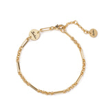 Bracciale a maglie alternate Cara - Oro - Sodini Bijoux