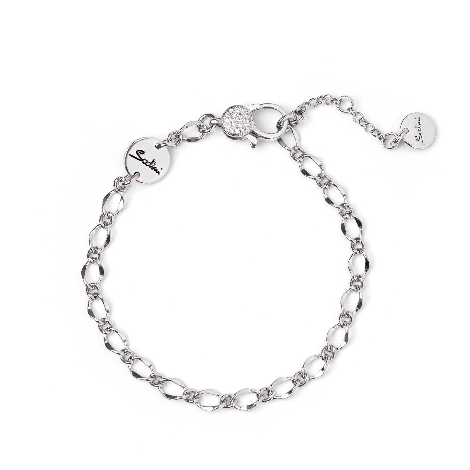 Bracciale grumetta light Cara - Argento - Sodini Bijoux