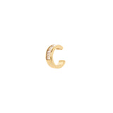 Small band hoop earrings Rania - Gold - Sodini Bijoux