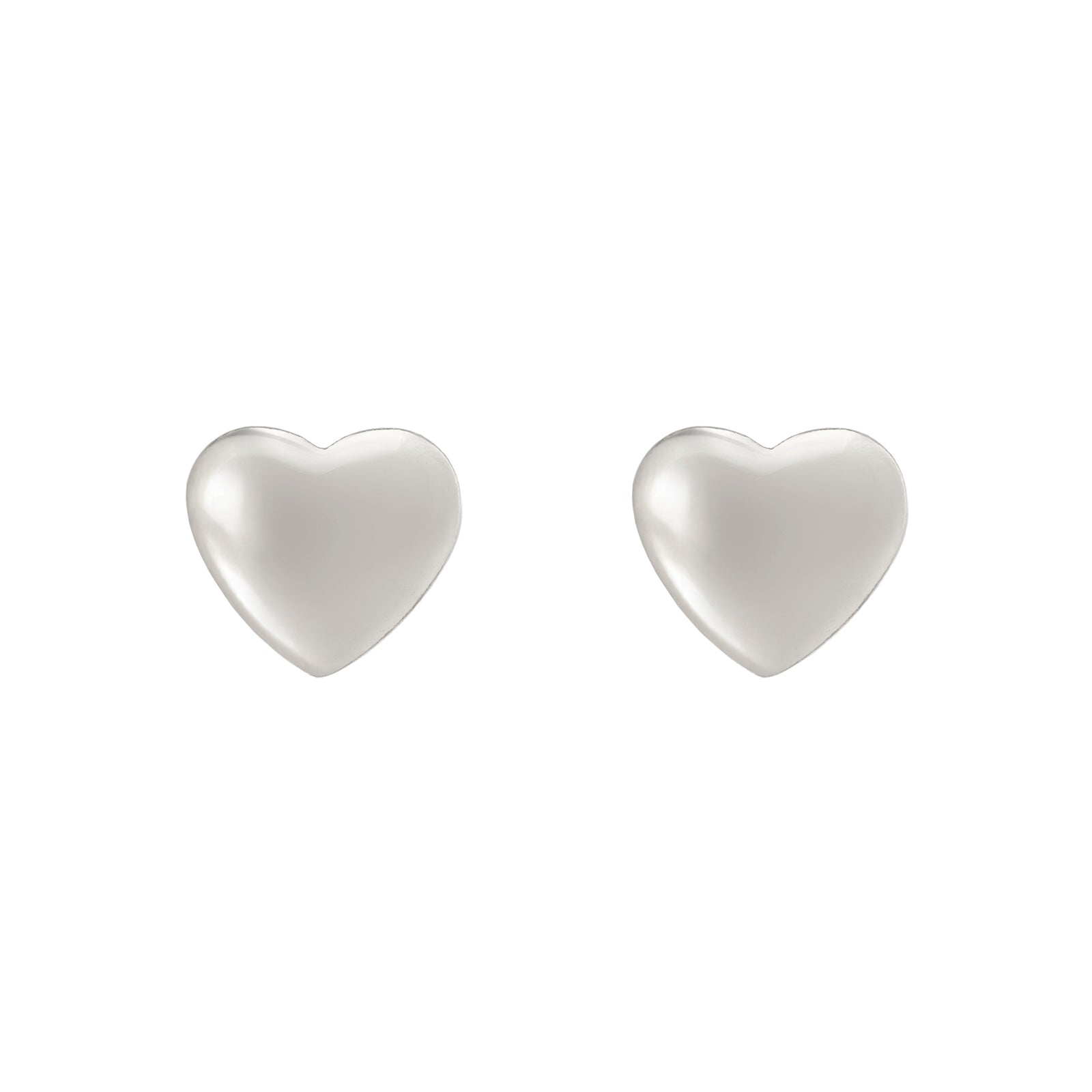 Little heart small earrings Rania - Silver - Sodini Bijoux