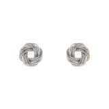 Mini wrapped bands earrings Rania - Silver - Sodini Bijoux