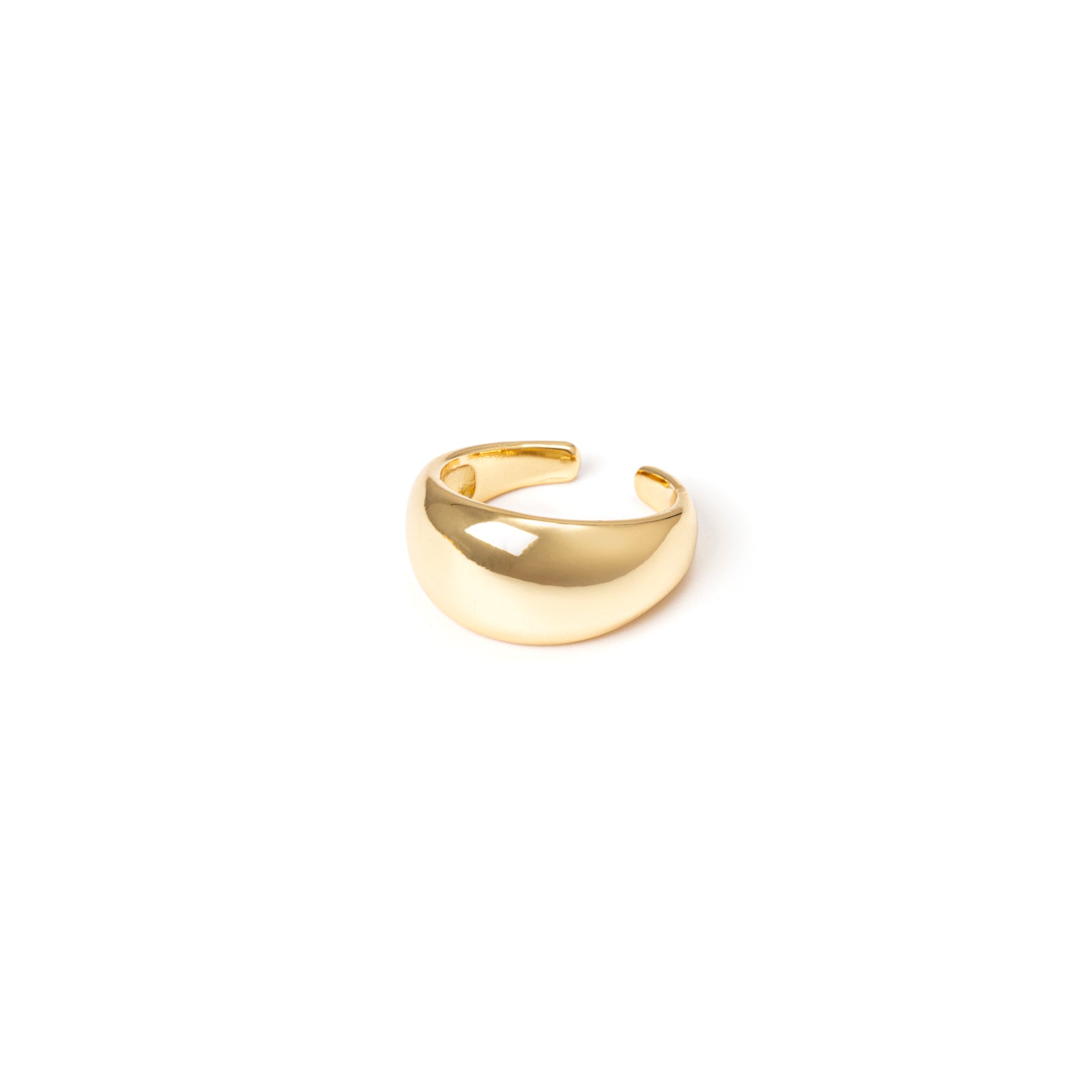 Ring with flared top Rania - Gold - Sodini Bijoux