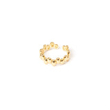 Anello con mini ovoidi Rania - Oro - Sodini Bijoux